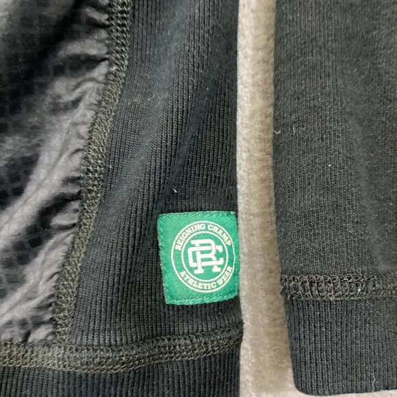 Reigning Champ Crewneck Sweatshirt Men' s Small Black Ripstop Terry Sweater - Picture 4 of 6